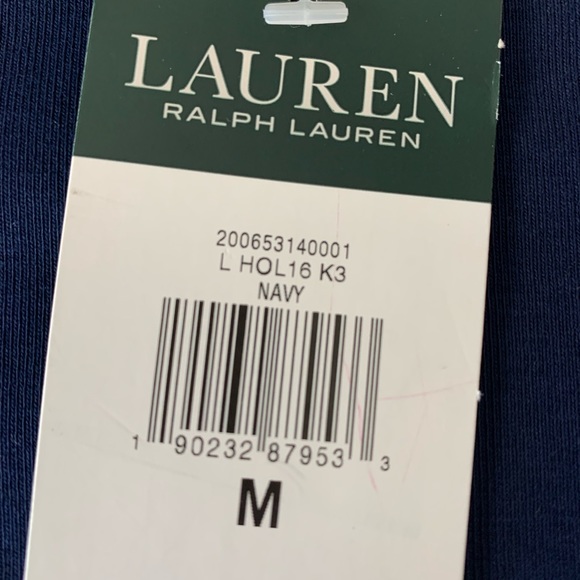 NWT Ralph Lauren Navy Boat Neck Shirt - Picture 7 of 8